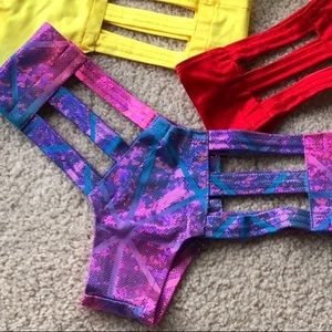 Colorful Caged Rave/Festival Bottoms